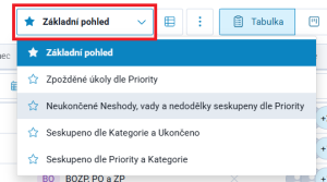 Výběr pohledů